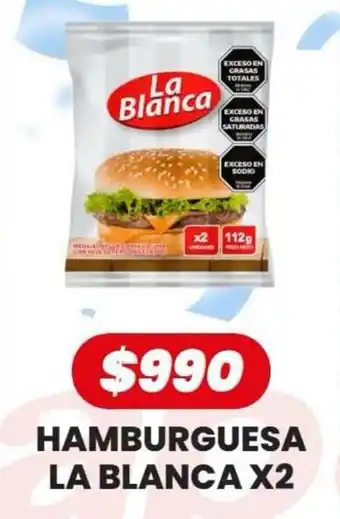 Autoservicio Capo La blanca hamburguesa oferta