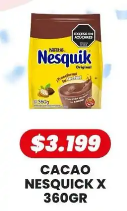 Autoservicio Capo Nestlé cacao nesquick oferta