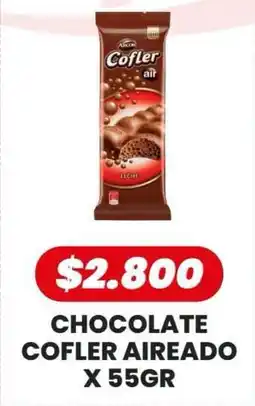 Autoservicio Capo Cofler aireado chocolate oferta