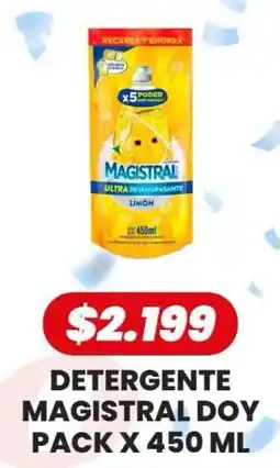 Autoservicio Capo Magistral detergente doy pack oferta