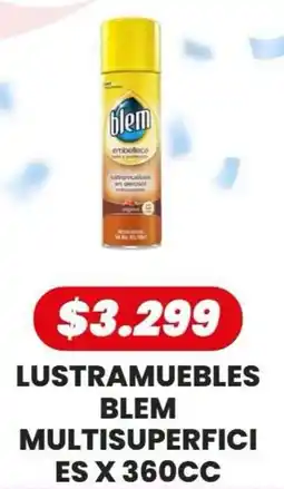 Autoservicio Capo Blem lustramuebles multisuperfici es oferta