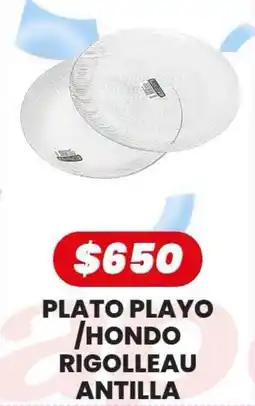 Autoservicio Capo Plato playo /hondo rigolleau antilla oferta