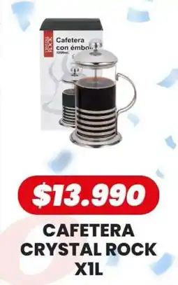 Autoservicio Capo Cafetera crystal rock oferta