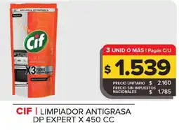 Carrefour Cif limpiador antigrasa dp expert oferta