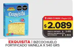 Carrefour Exquisita bizcochuelo fortificado vainilla oferta
