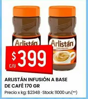 Changomas Arlistán infusión a base de café 170 gr oferta