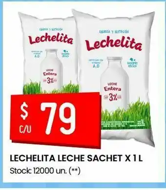 Walmart Lechelita leche sachet x 1 l oferta