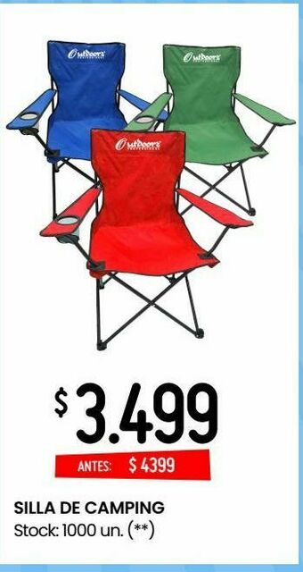 Changomas Silla de camping oferta