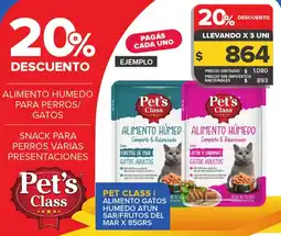 Carrefour Pet class alimento gatos humedo atun sar/frutos del mar oferta