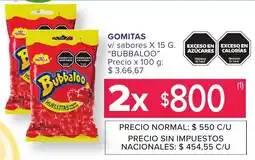 Carrefour Bubbalo0 gomitas v/ sabores oferta