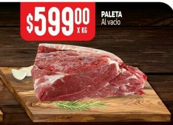 Makro Paleta de res x kg oferta