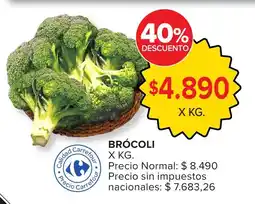 Carrefour Brócoli oferta