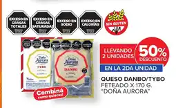 Carrefour Doña aurora queso danbo/tybo feteado oferta