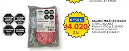 Carrefour Bulnez salame milán feteado oferta