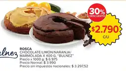 Carrefour Bulnez rosca chocolate/limón/naranja/ marmolada oferta