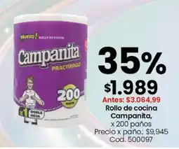 Coto Campanita rollo de cocina oferta