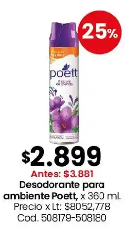 Coto Poett desodorante para ambiente oferta