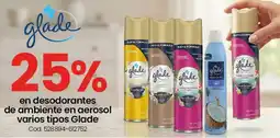 Coto Glade en desodorantes de ambiente en aerosol varios tipos oferta