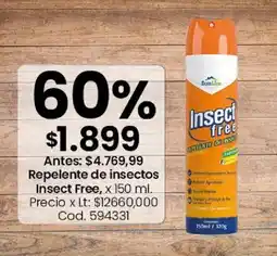 Coto Insect free repelente de insectos oferta