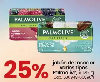 Coto Palmolive jabón de tocador varios tipos oferta