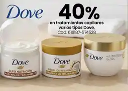 Coto Dove en tratamientos capilares varios tipos oferta