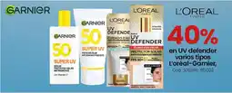 Coto L'oréal-Garnier en uv defender varios tipos oferta
