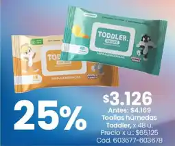 Coto Toddler toallas húmedas oferta