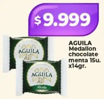 Supermayorista Vital Aguila medallon chocolate menta oferta