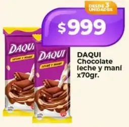 Supermayorista Vital Daqui chocolate leche y mani oferta