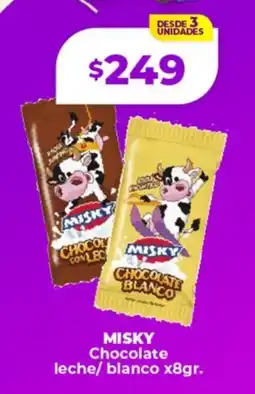 Supermayorista Vital Misky chocolate leche/ blanco oferta
