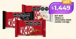 Supermayorista Vital Kit kat oblea c/ chocolate/dark /white oferta