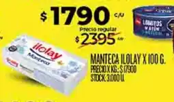 Supermercados DIA Ilolay manteca oferta