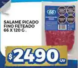 Supermercados DIA 66 salame picado fino feteado oferta