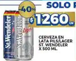 Supermercados DIA St. wendeler cerveza en lata pils/lager oferta
