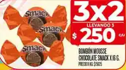 Supermercados DIA Smack bombon mousse chocolate oferta