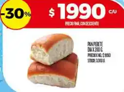 Supermercados DIA Dia pan pebete oferta