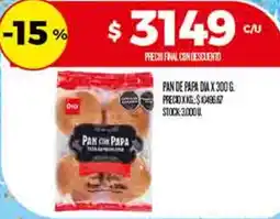 Supermercados DIA Dia pan de papa oferta