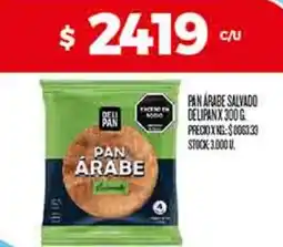 Supermercados DIA Delipan pan arabe salvado oferta