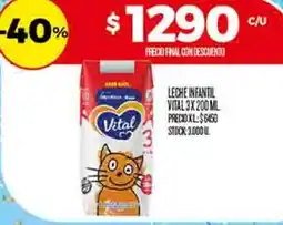 Supermercados DIA Vital leche infantil oferta