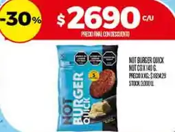 Supermercados DIA Not burger quick not co oferta