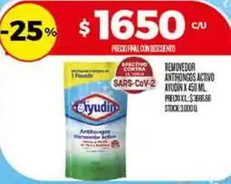 Supermercados DIA Ayudín removedor antihongos activo oferta