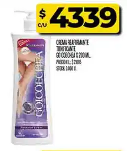 Supermercados DIA Goicoechea crema reafirmante tonificante oferta