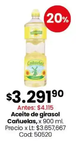 Coto Cañuelas aceite de girasol oferta