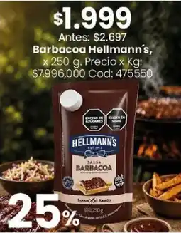 Coto Hellmann's barbacoa oferta