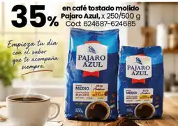 Coto Pajaro azul en café tostado molido oferta
