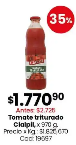 Coto Cialpil tomate triturado oferta