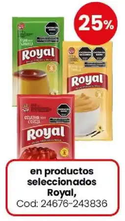 Coto Royal en productos seleccionados oferta