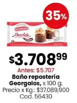 Coto Georgalos baño repostería oferta