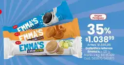 Coto Emma's galletitas rellenas oferta