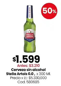 Coto Stella artois 0.0 cerveza sin alcohol oferta